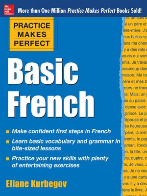cover image of Practice Makes Perfect Basic French